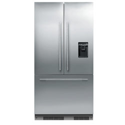Fisher & Paykel RS90AU1 Fridge Freezer, A+ Energy Rating, 90cm Wide, Stainless Steel